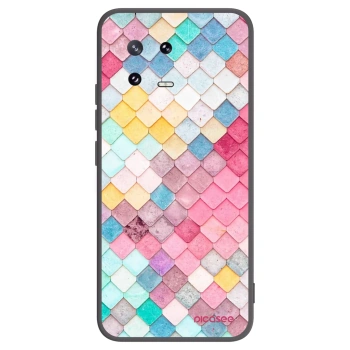 Picasee silikonový černý obal pro Xiaomi 13 Pro - Barevná střecha