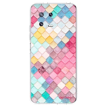 Picasee silikonový průhledný obal pro Xiaomi 13 Pro - Barevná střecha