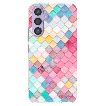 Picasee silikonový průhledný obal pro Samsung Galaxy A54 5G A546B - Barevná střecha