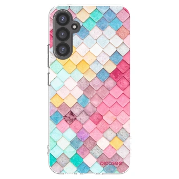 Picasee silikonový průhledný obal pro Samsung Galaxy A34 5G A346B - Barevná střecha