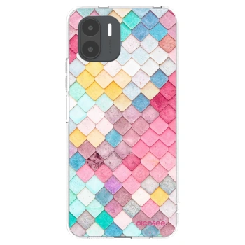 Picasee silikonový průhledný obal pro Xiaomi Redmi A2 - Barevná střecha
