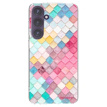 Picasee silikonový průhledný obal pro Samsung Galaxy S24+ S926B 5G - Barevná střecha