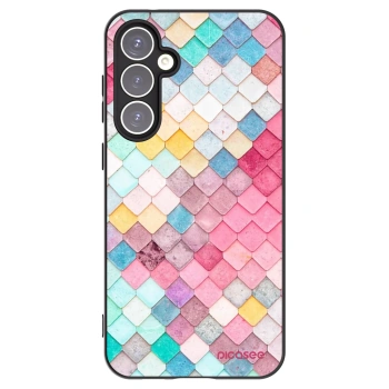 Picasee silikonový černý obal pro Samsung Galaxy S23 FE S711B - Barevná střecha