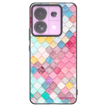 Picasee silikonový černý obal pro Xiaomi Redmi Note 13 Pro 5G - Barevná střecha