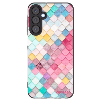 Picasee silikonový černý obal pro Samsung Galaxy A25 A256B 5G - Barevná střecha