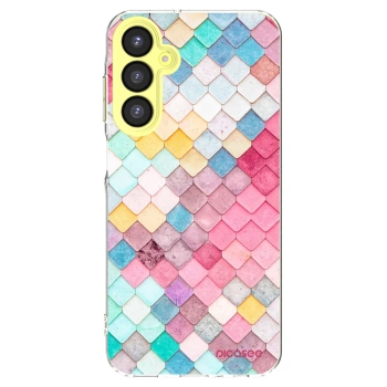 Picasee silikonový průhledný obal pro Samsung Galaxy A25 A256B 5G - Barevná střecha