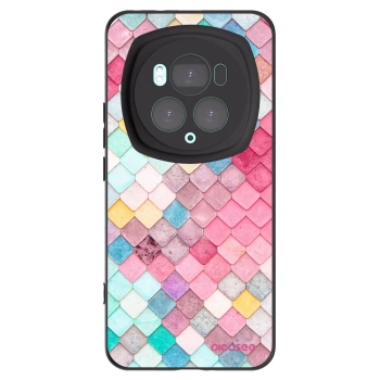 Picasee silikonový černý obal pro Honor Magic6 Pro - Barevná střecha