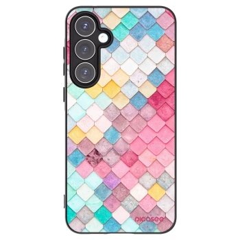 Picasee silikonový černý obal pro Samsung Galaxy A55 5G A556B - Barevná střecha