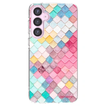Picasee silikonový průhledný obal pro Samsung Galaxy A55 5G A556B - Barevná střecha