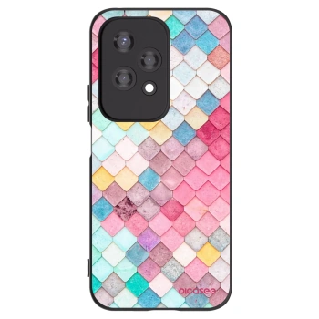 Picasee silikonový černý obal pro Honor 200 Lite - Barevná střecha