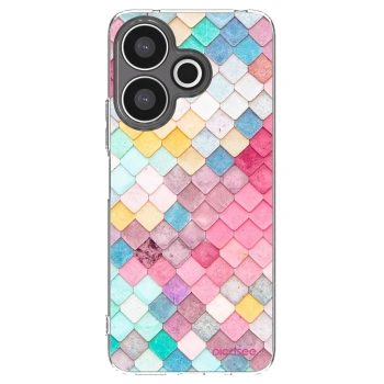 Picasee silikonový průhledný obal pro Xiaomi Redmi 13 4G - Barevná střecha
