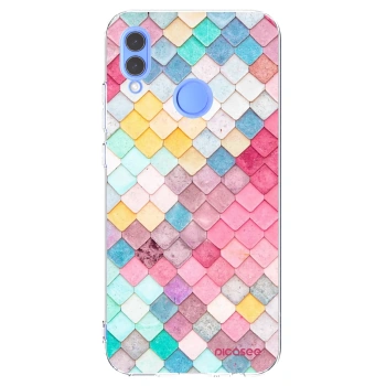 Picasee silikonový průhledný obal pro Huawei P Smart 2019 - Barevná střecha