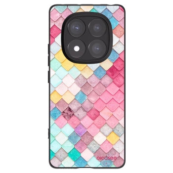 Picasee silikonový černý obal pro Xiaomi Redmi Note 14 Pro+ 5G - Barevná střecha