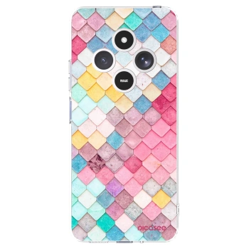 Picasee silikonový průhledný obal pro Xiaomi Redmi 14C - Barevná střecha