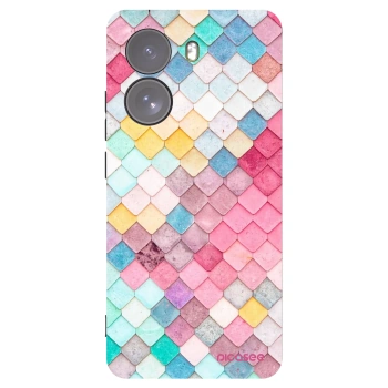 Picasee silikonový černý obal pro Xiaomi Poco X7 - Barevná střecha