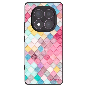 Picasee silikonový černý obal pro Xiaomi Redmi Note 14 Pro 4G - Barevná střecha