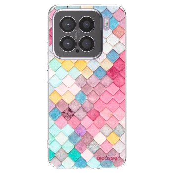 Picasee silikonový průhledný obal pro Xiaomi 15 - Barevná střecha