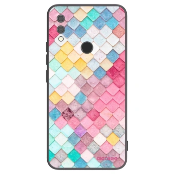 Picasee silikonový černý obal pro Xiaomi Redmi Note 7 - Barevná střecha
