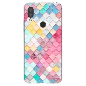 Picasee silikonový průhledný obal pro Xiaomi Redmi 7 - Barevná střecha