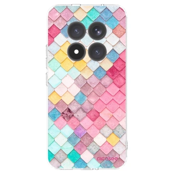 Picasee silikonový průhledný obal pro Xiaomi Redmi Note 15 Pro+ - Barevná střecha