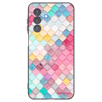 Picasee silikonový černý obal pro Samsung Galaxy A17 5G - Barevná střecha
