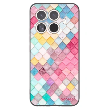 Picasee silikonový černý obal pro Xiaomi 15T Pro - Barevná střecha