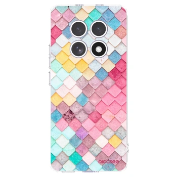 Picasee silikonový průhledný obal pro Xiaomi Redmi Note 15 - Barevná střecha