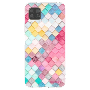 Picasee silikonový průhledný obal pro Huawei P40 Lite - Barevná střecha