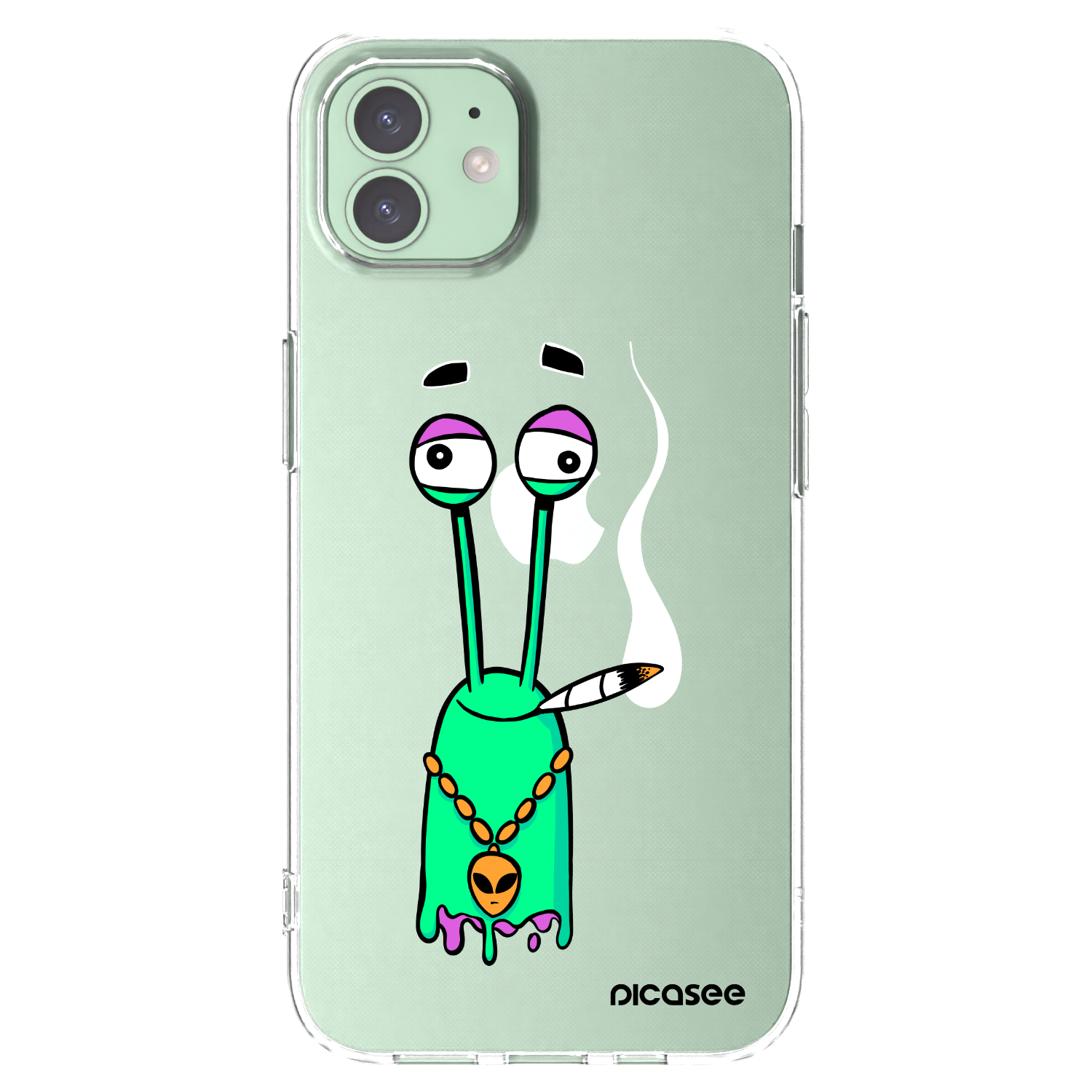 Picasee silikonový průhledný obal pro Apple iPhone 12 - Earth - Sám doma