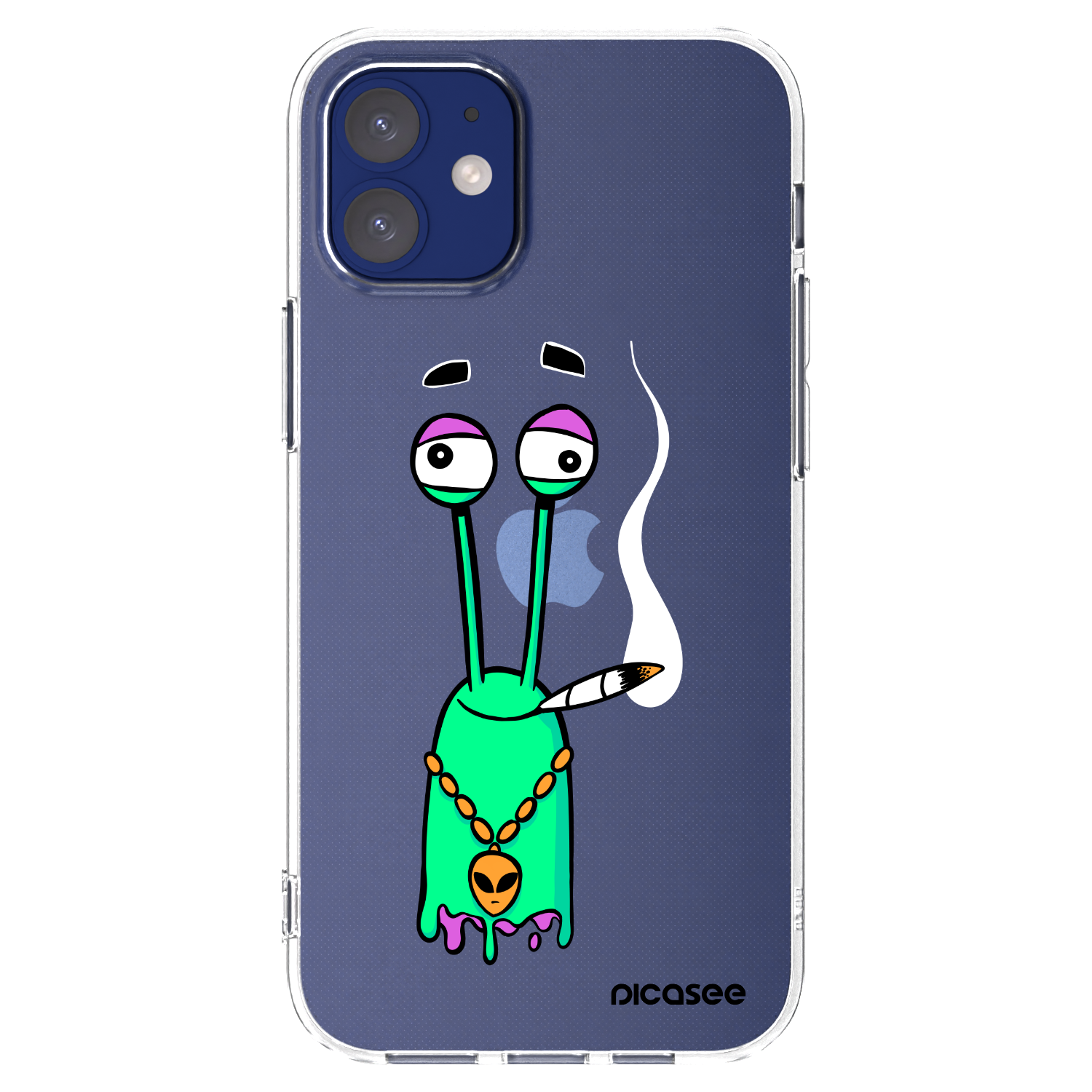 Picasee silikonový průhledný obal pro Apple iPhone 12 mini - Earth - Sám doma