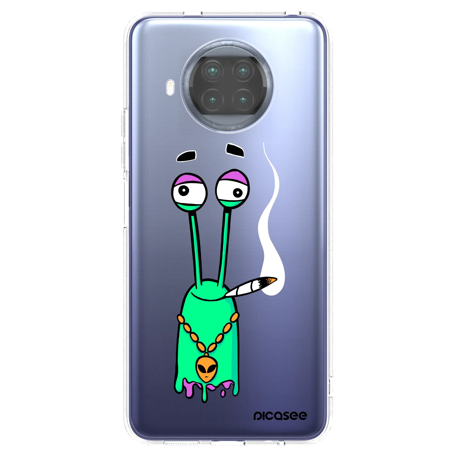 Picasee silikonový průhledný obal pro Xiaomi Mi 10T Lite - Earth - Sám doma