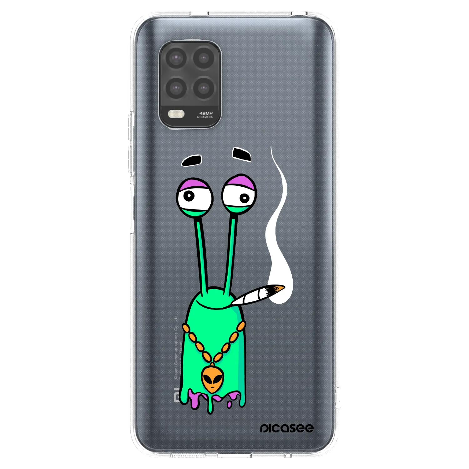 Picasee silikonový průhledný obal pro Xiaomi Mi 10 Lite - Earth - Sám doma