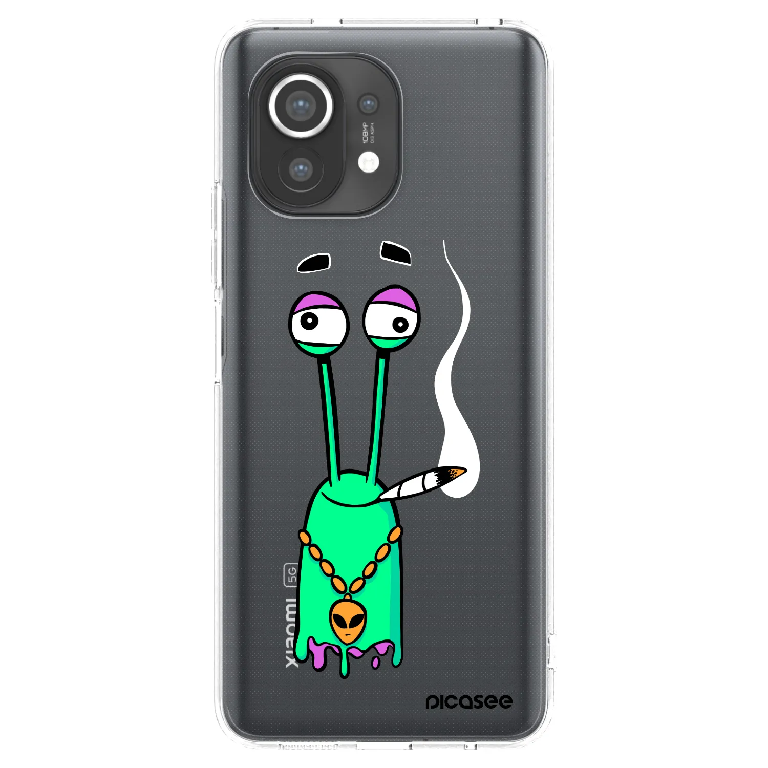Picasee silikonový průhledný obal pro Xiaomi Mi 11 - Earth - Sám doma