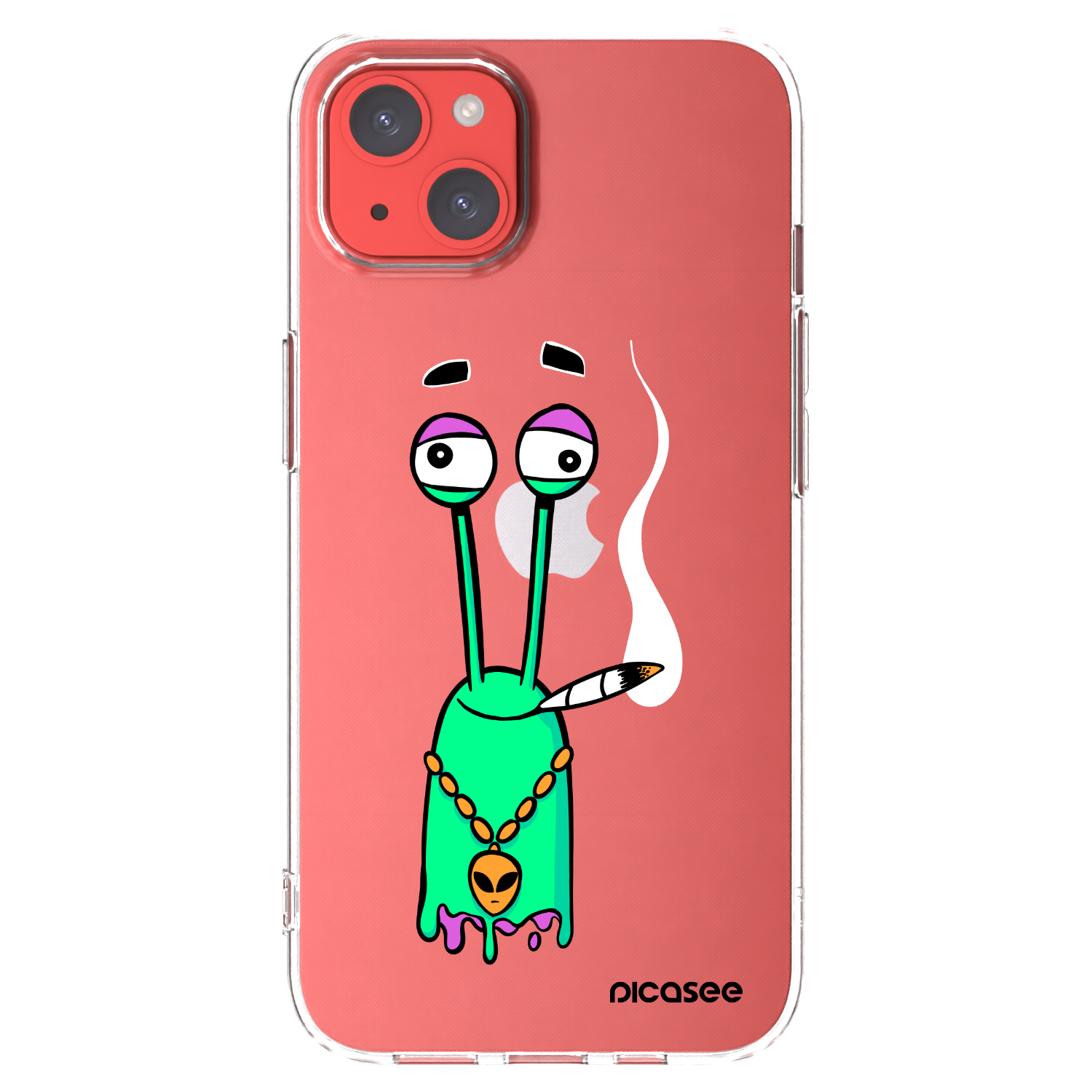 Picasee silikonový průhledný obal pro Apple iPhone 13 - Earth - Sám doma