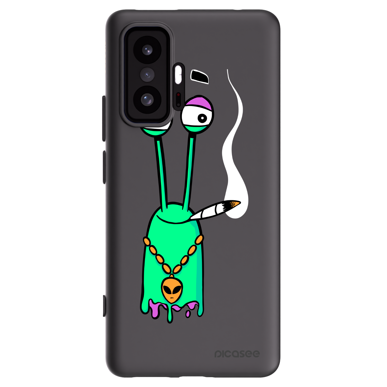 Picasee silikonový černý obal pro Xiaomi 11T Pro - Earth - Sám doma
