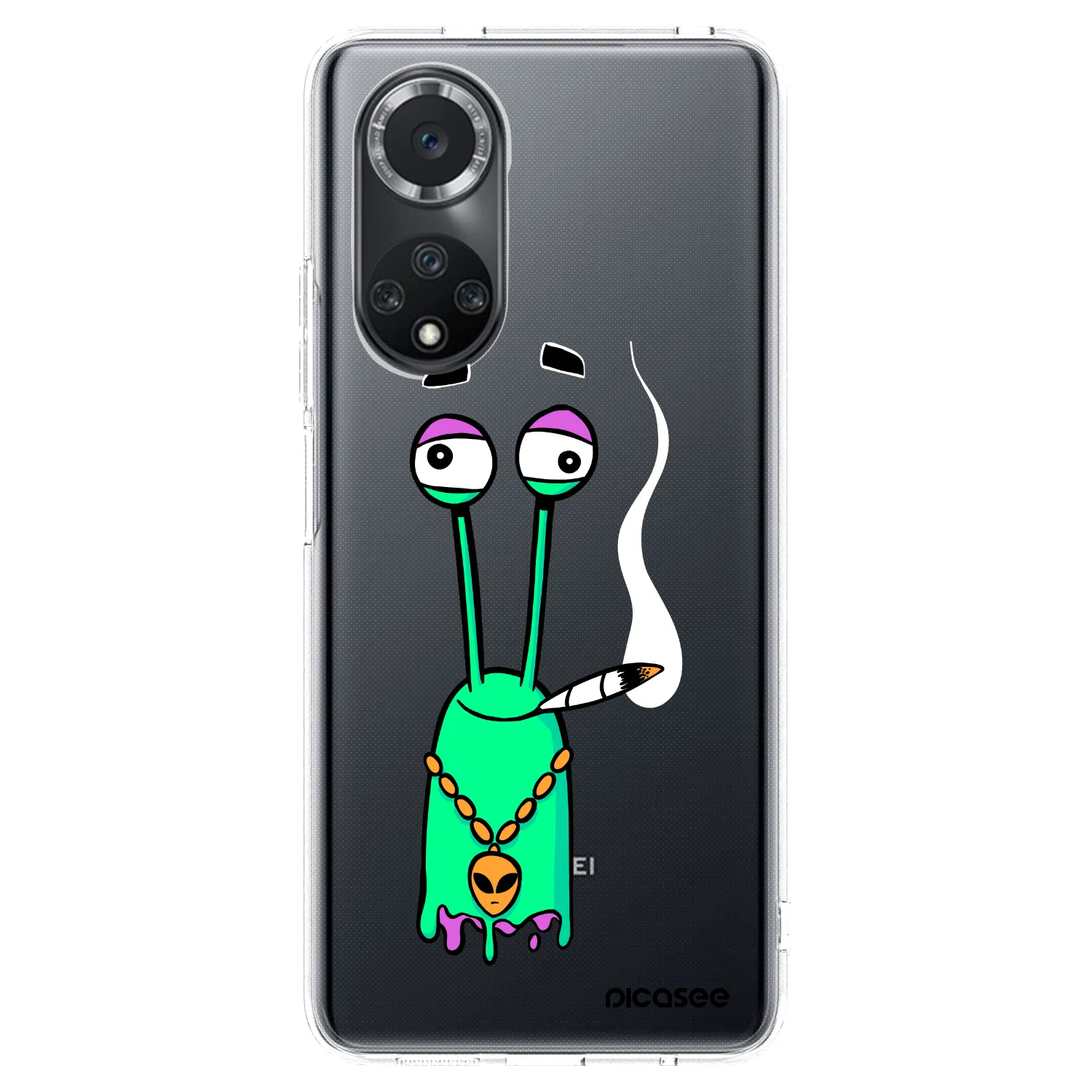 Picasee silikonový průhledný obal pro Huawei Nova 9 SE - Earth - Sám doma