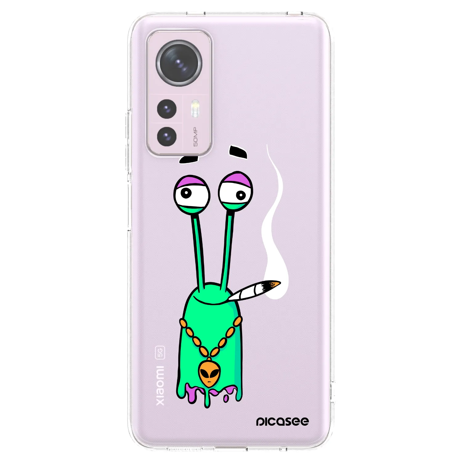 Picasee silikonový průhledný obal pro Xiaomi 12 - Earth - Sám doma