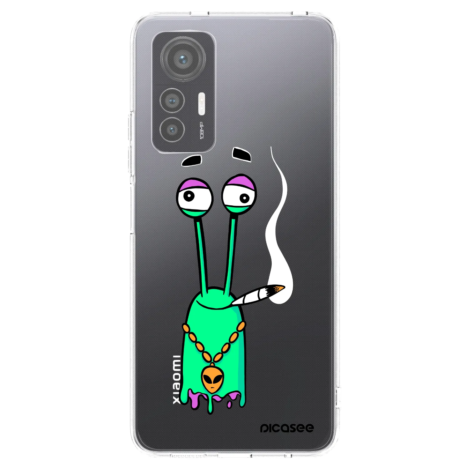 Picasee silikonový průhledný obal pro Xiaomi 12 Lite - Earth - Sám doma