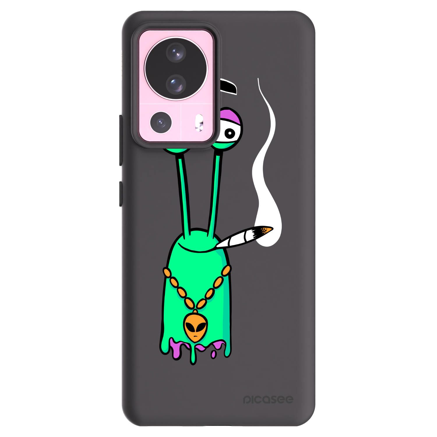 Picasee silikonový černý obal pro Xiaomi 13 Lite - Earth - Sám doma