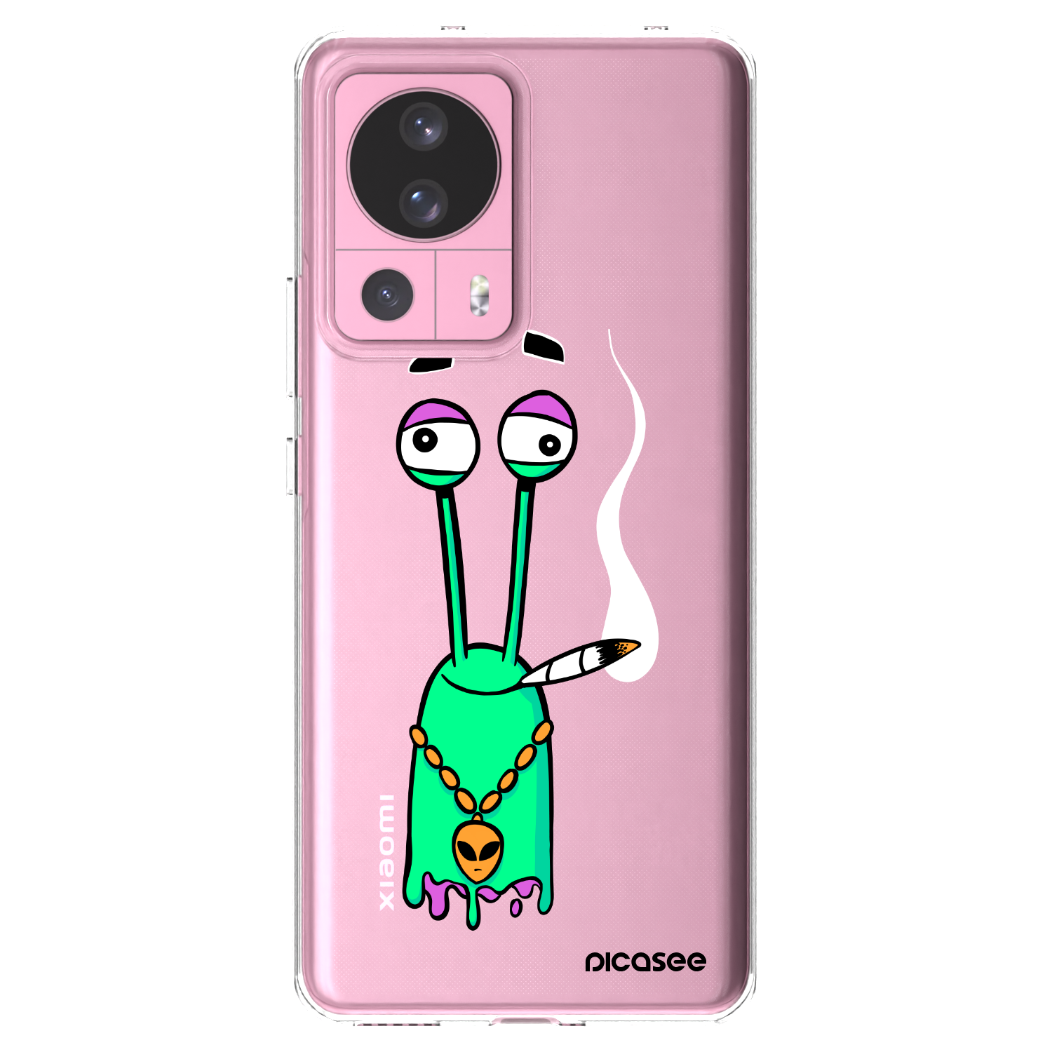 Picasee silikonový průhledný obal pro Xiaomi 13 Lite - Earth - Sám doma