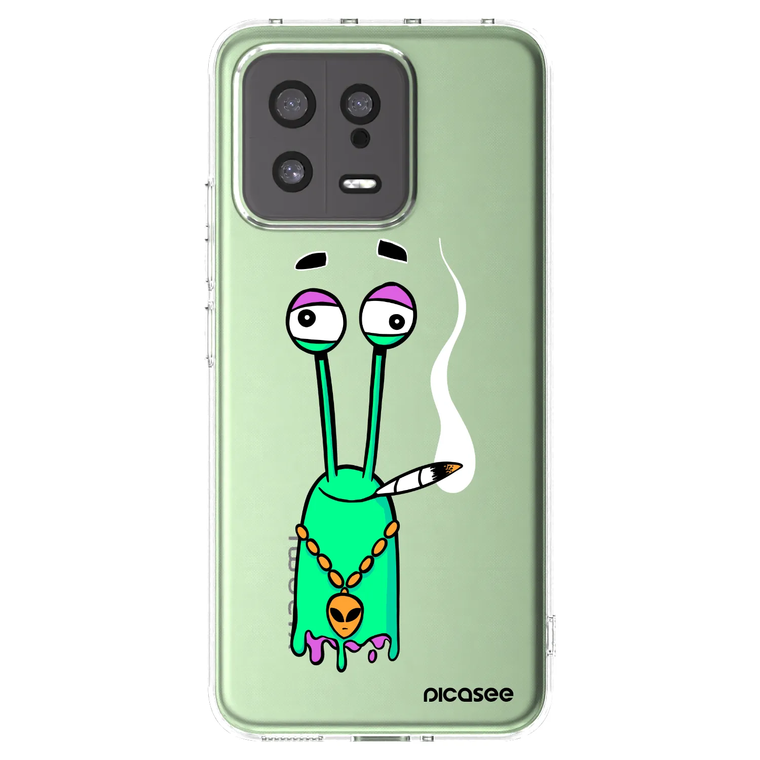 Picasee silikonový průhledný obal pro Xiaomi 13 - Earth - Sám doma