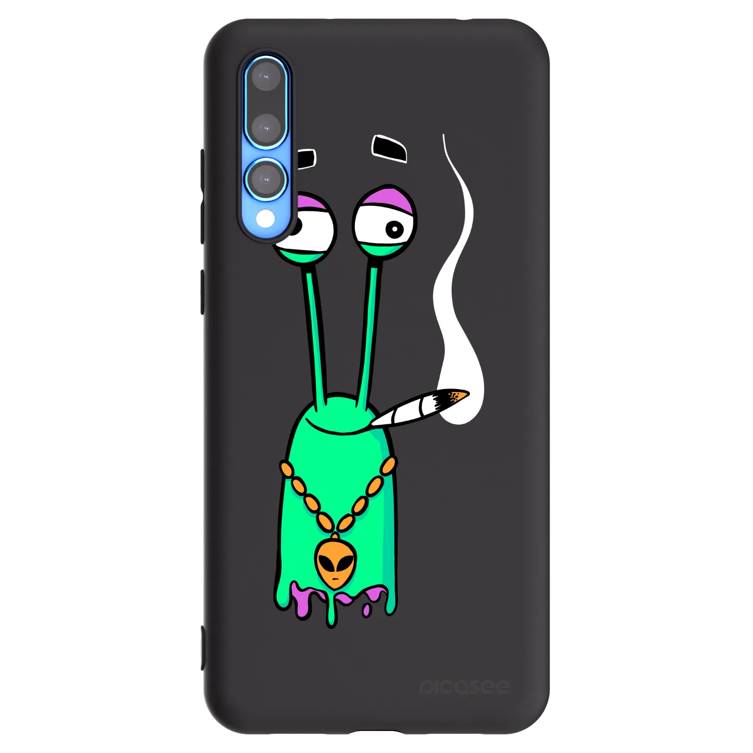 Picasee silikonový černý obal pro Huawei P20 Pro - Earth - Sám doma