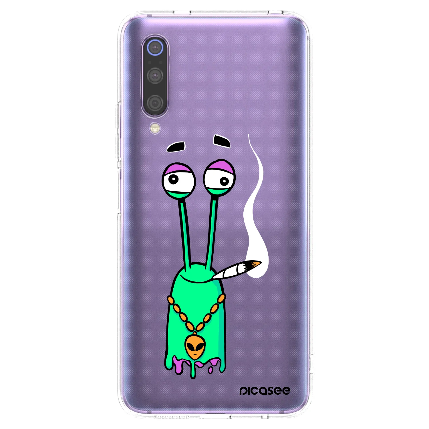 Picasee silikonový průhledný obal pro Xiaomi Mi 9 - Earth - Sám doma