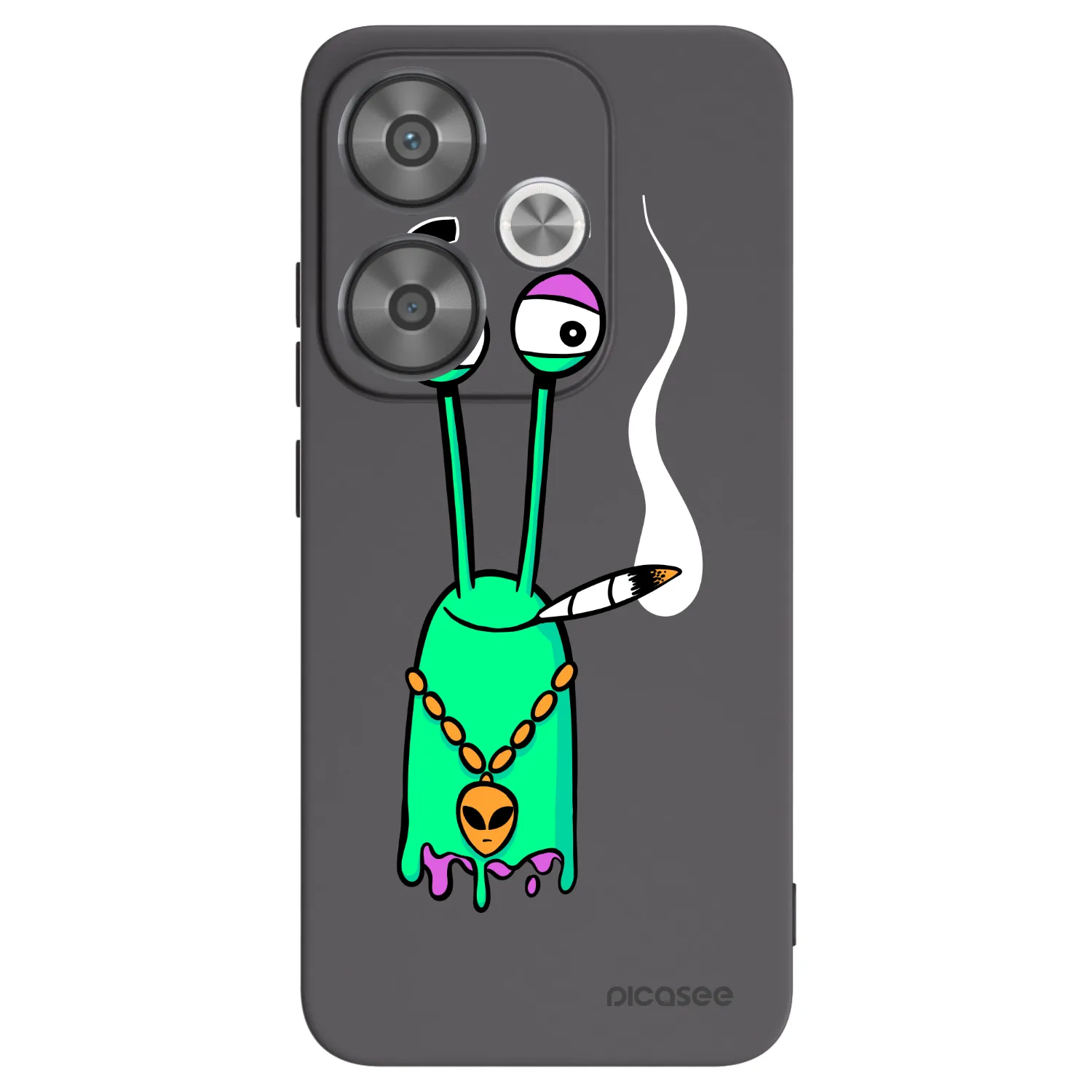 Picasee silikonový černý obal pro Xiaomi Poco F6 - Earth - Sám doma