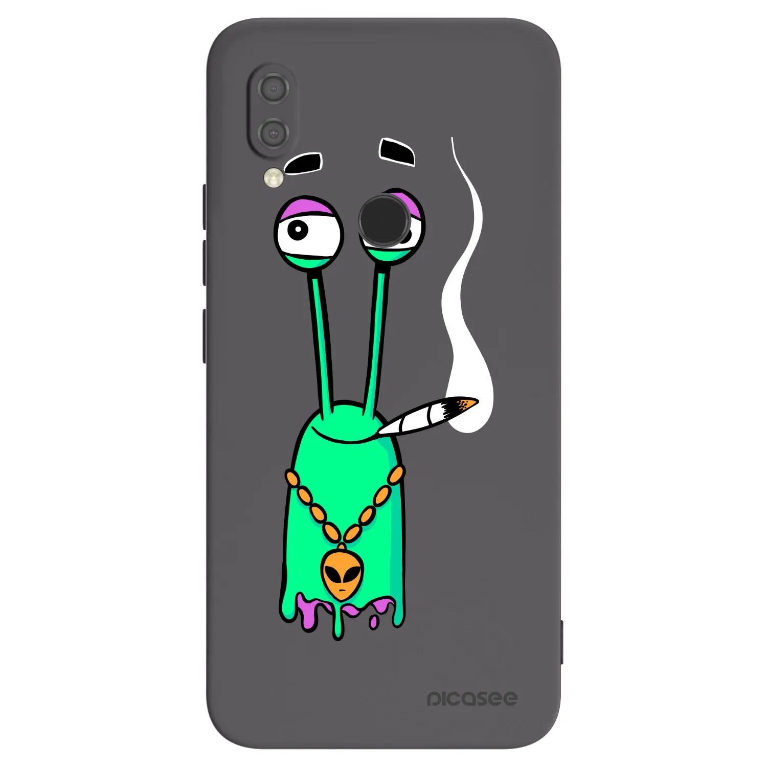 Picasee silikonový černý obal pro Xiaomi Redmi 7 - Earth - Sám doma