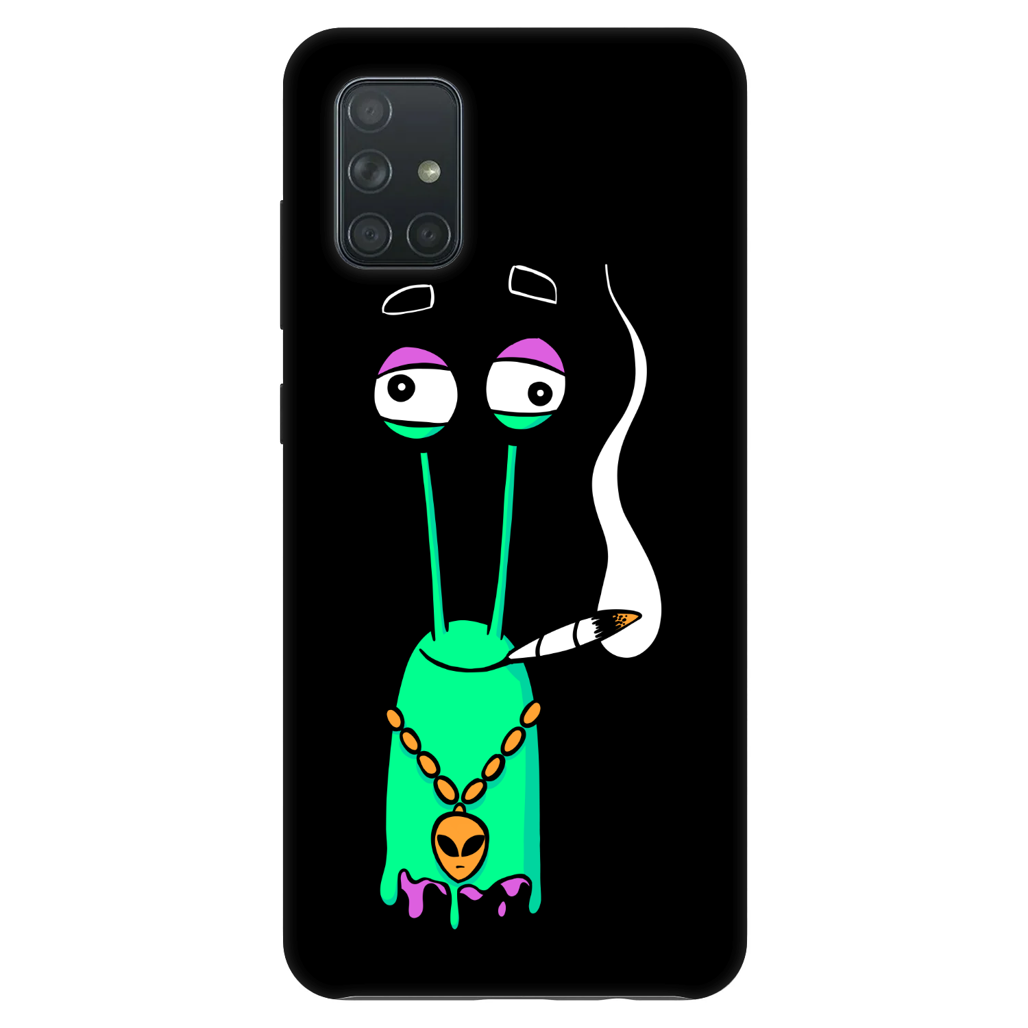 Picasee Fashion Case pro Samsung Galaxy A71 A715F - Earth - Sám doma