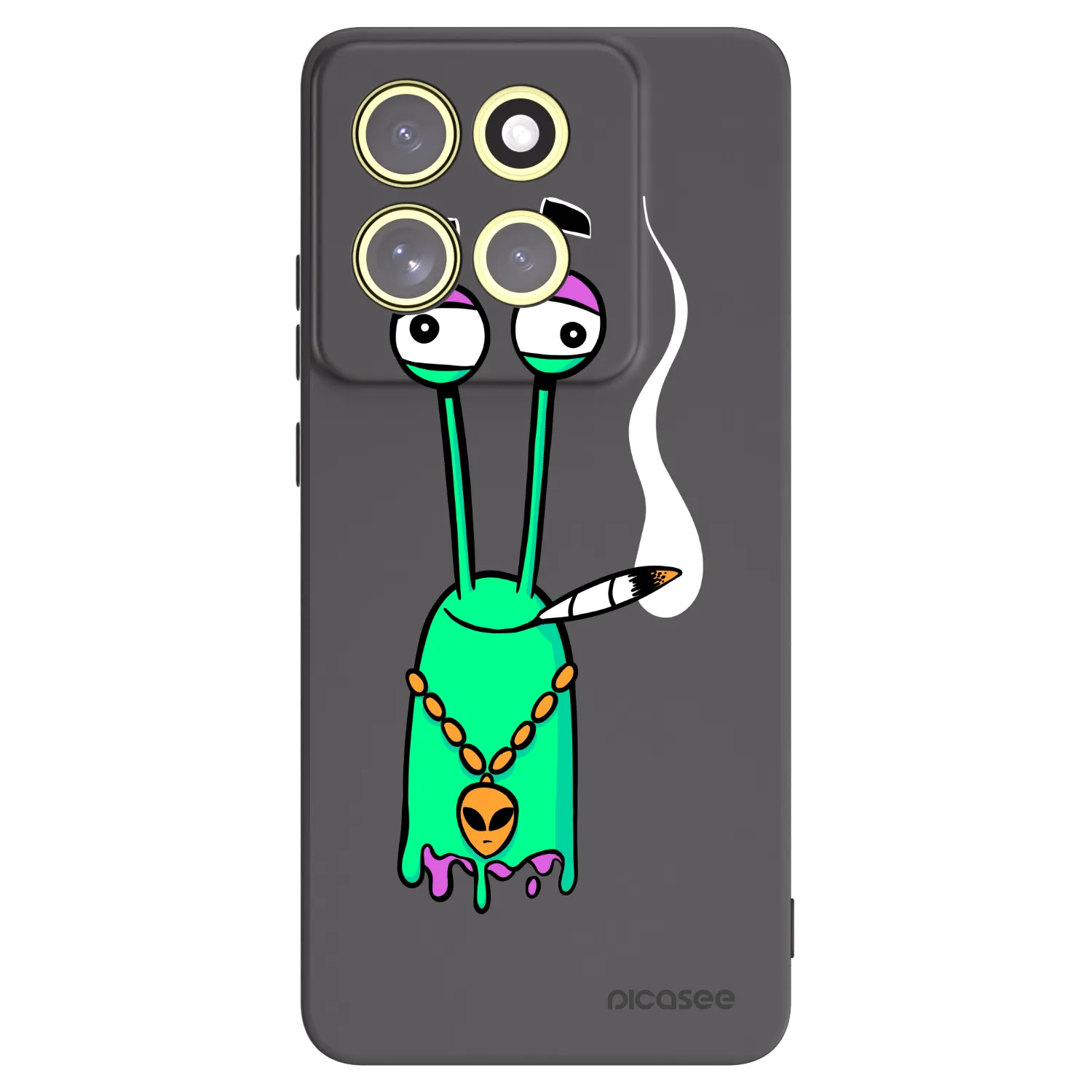 Picasee silikonový černý obal pro Motorola Moto G86 5G - Earth - Sám doma
