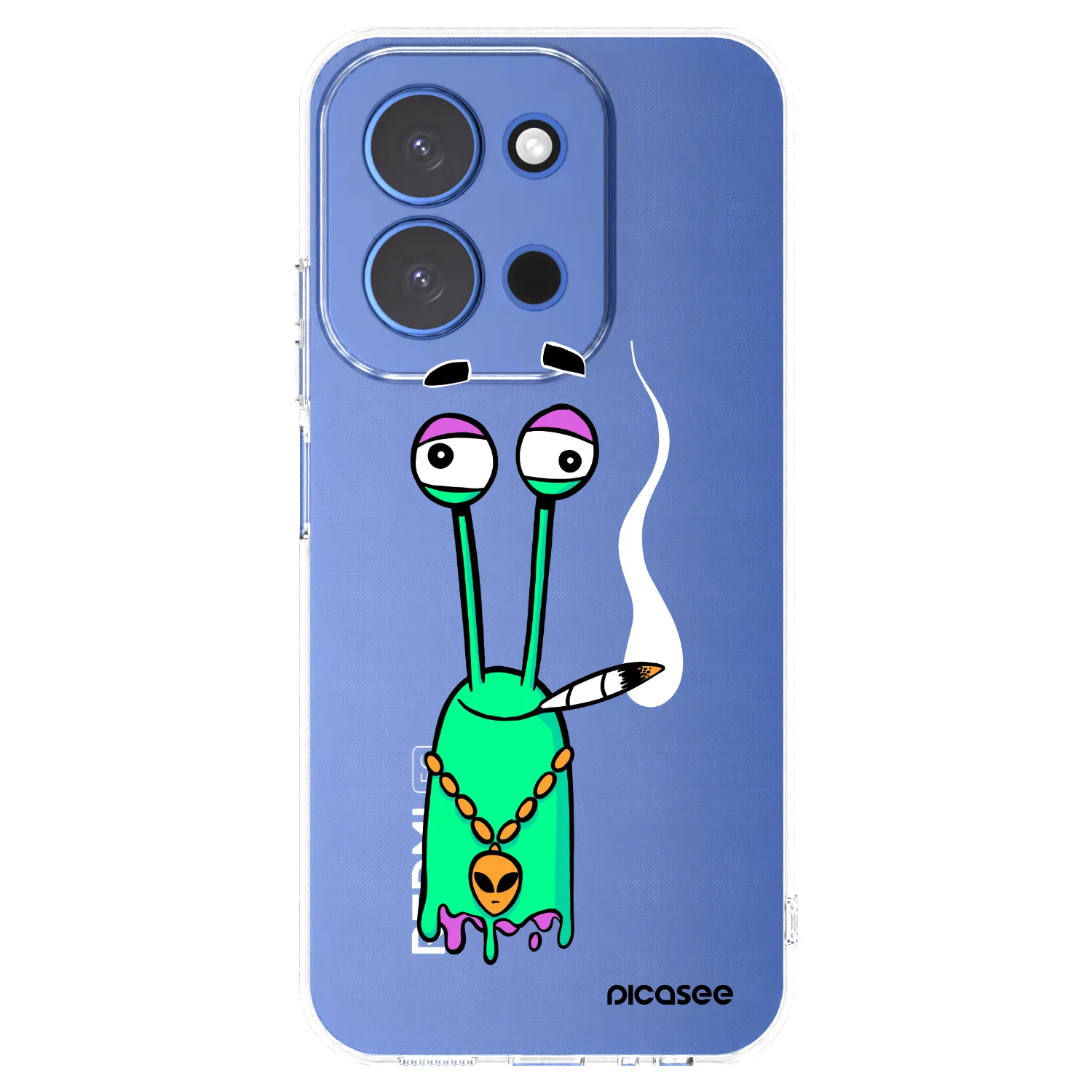 Picasee silikonový průhledný obal pro Xiaomi Redmi 15C 4G - Earth - Sám doma