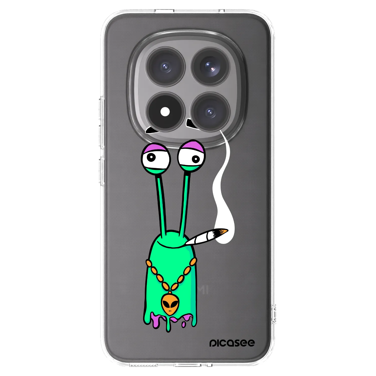 Picasee silikonový průhledný obal pro Xiaomi Redmi Note 15 Pro+ - Earth - Sám doma