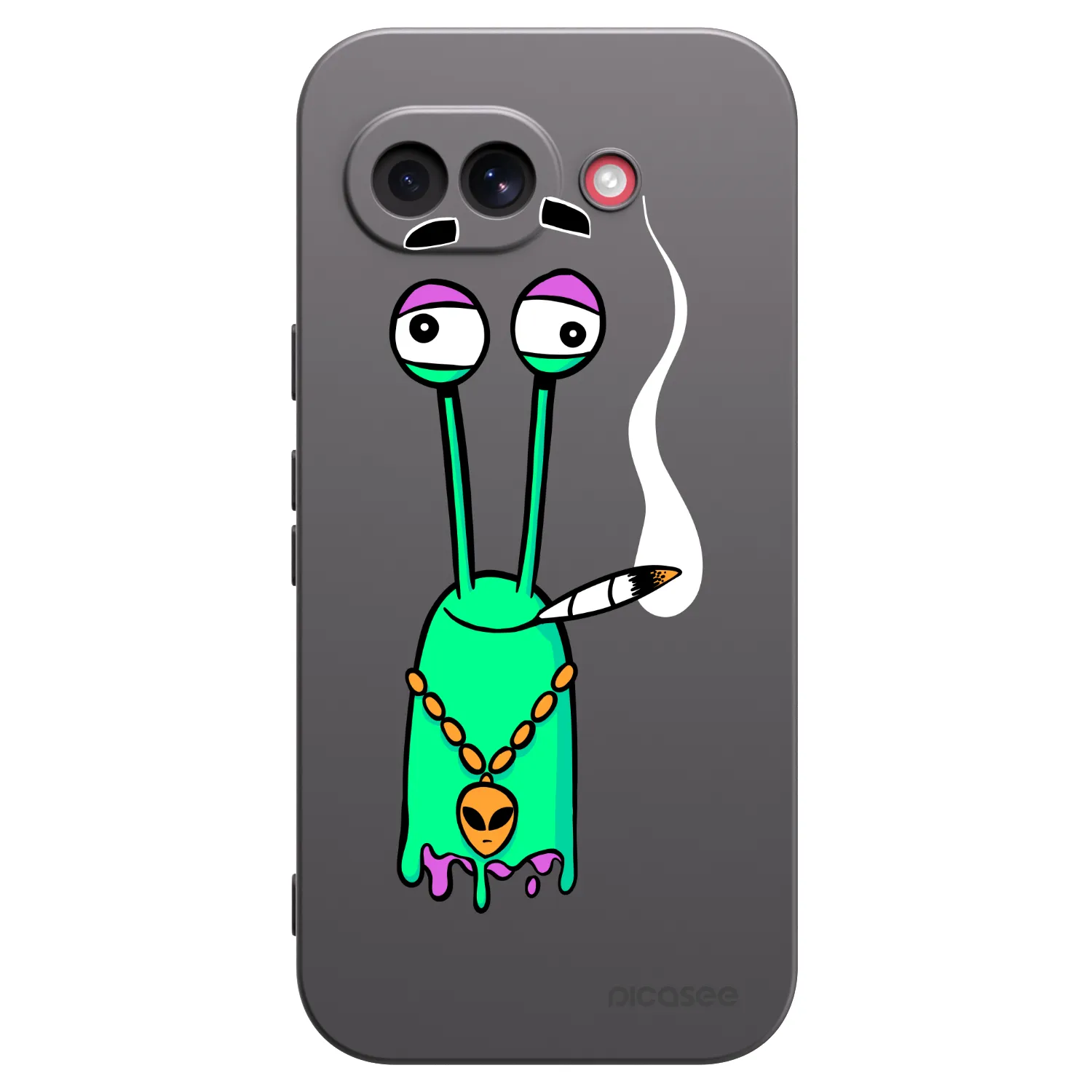 Picasee silikonový černý obal pro Google Pixel 10a - Earth - Sám doma
